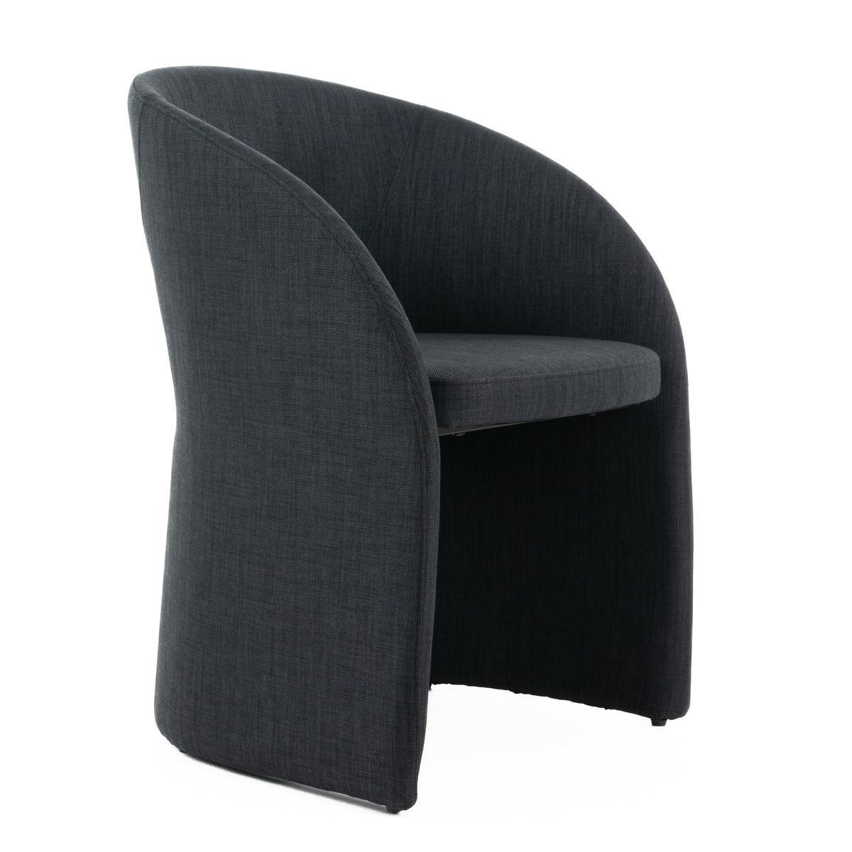 Brea Charcoal Fabric Dining Chair
