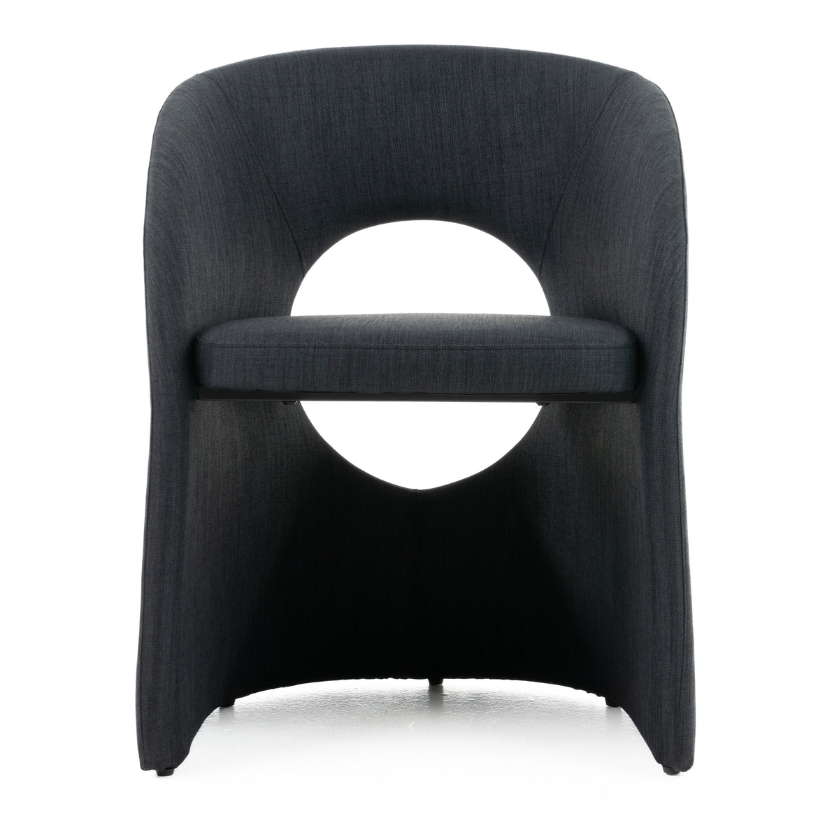 Brea Charcoal Fabric Dining Chair