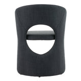 Brea Charcoal Fabric Dining Chair