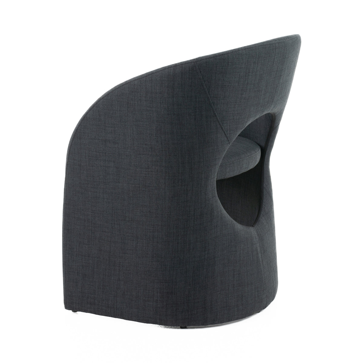 Brea Charcoal Fabric Dining Chair