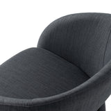 Brea Charcoal Fabric Dining Chair