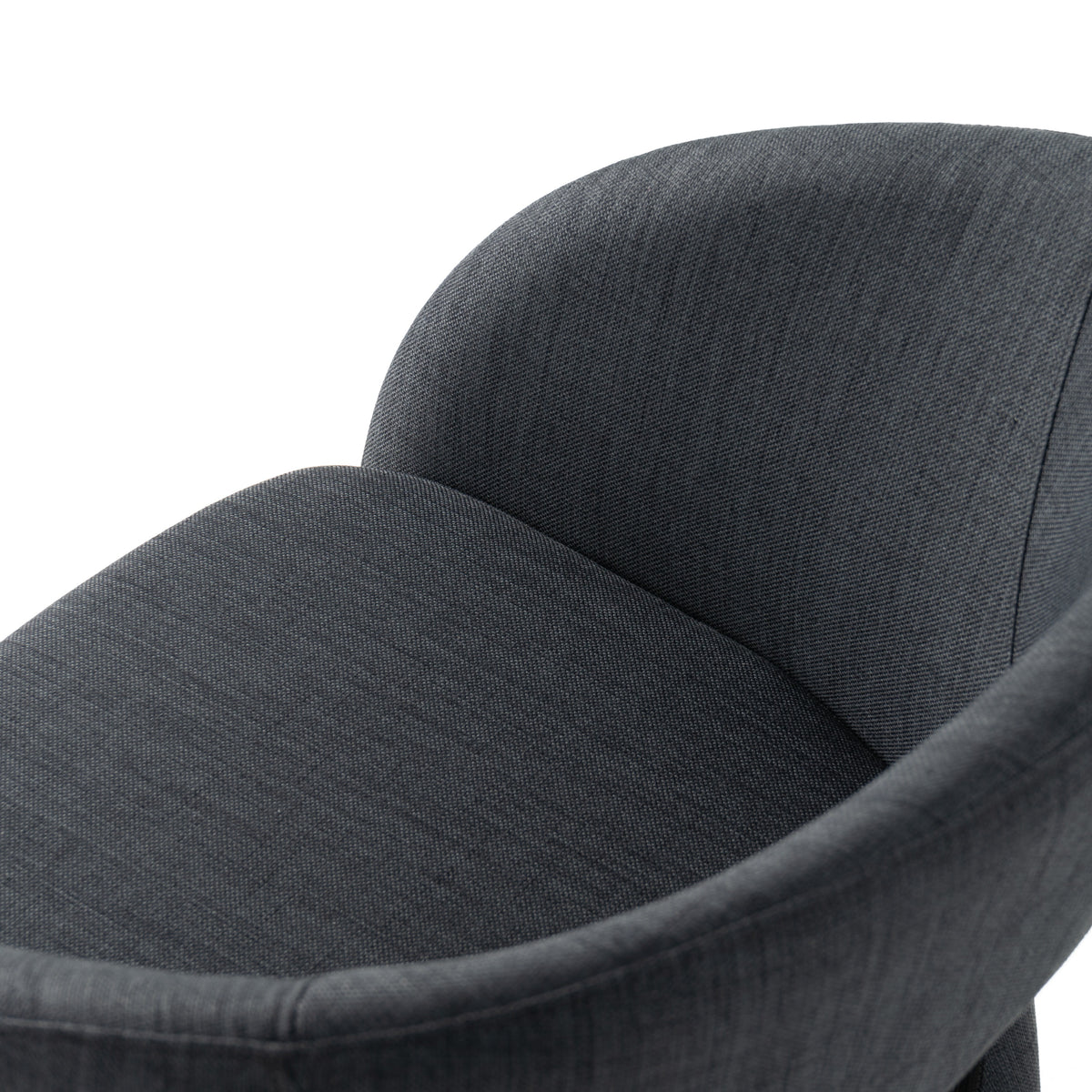 Brea Charcoal Fabric Dining Chair