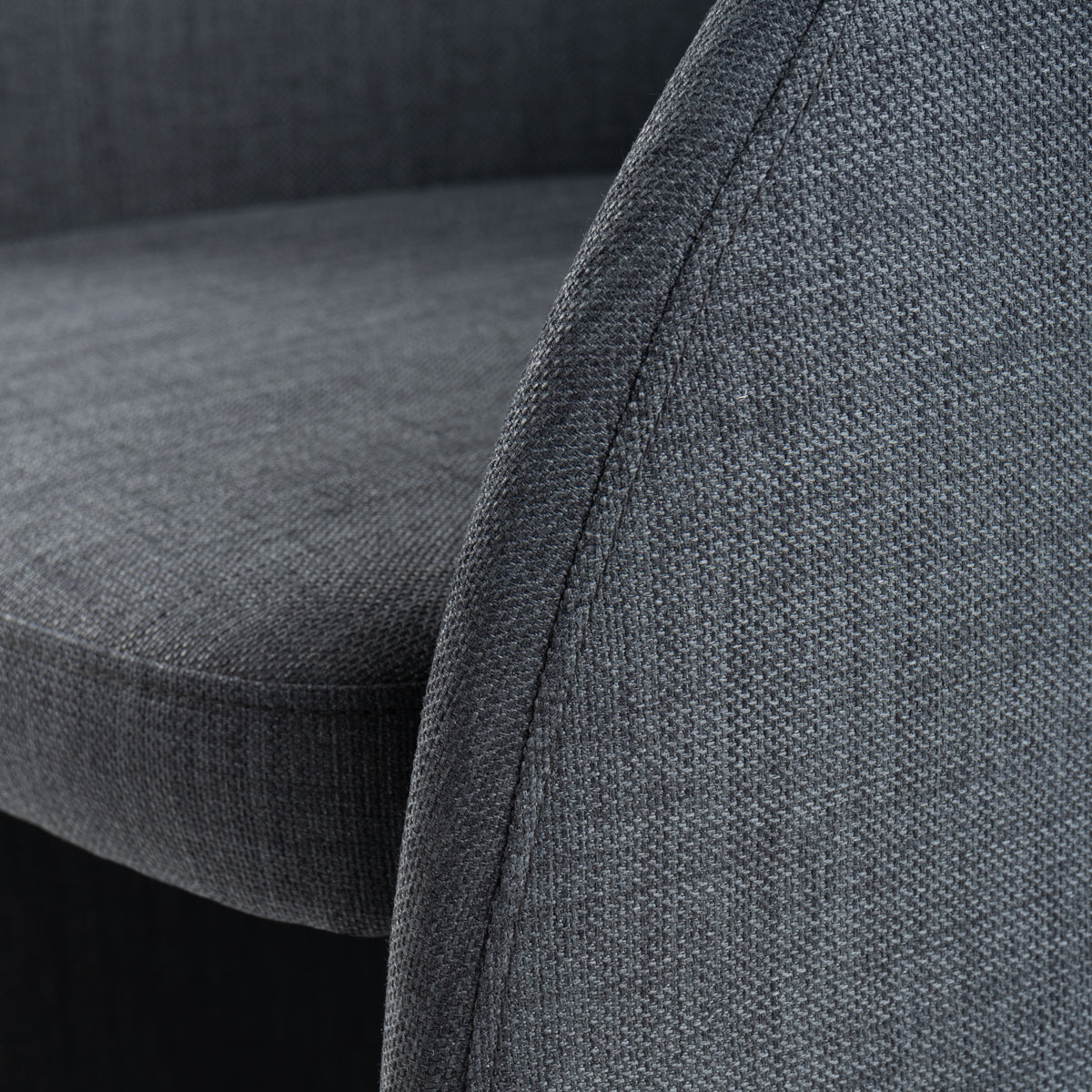 Brea Charcoal Fabric Dining Chair