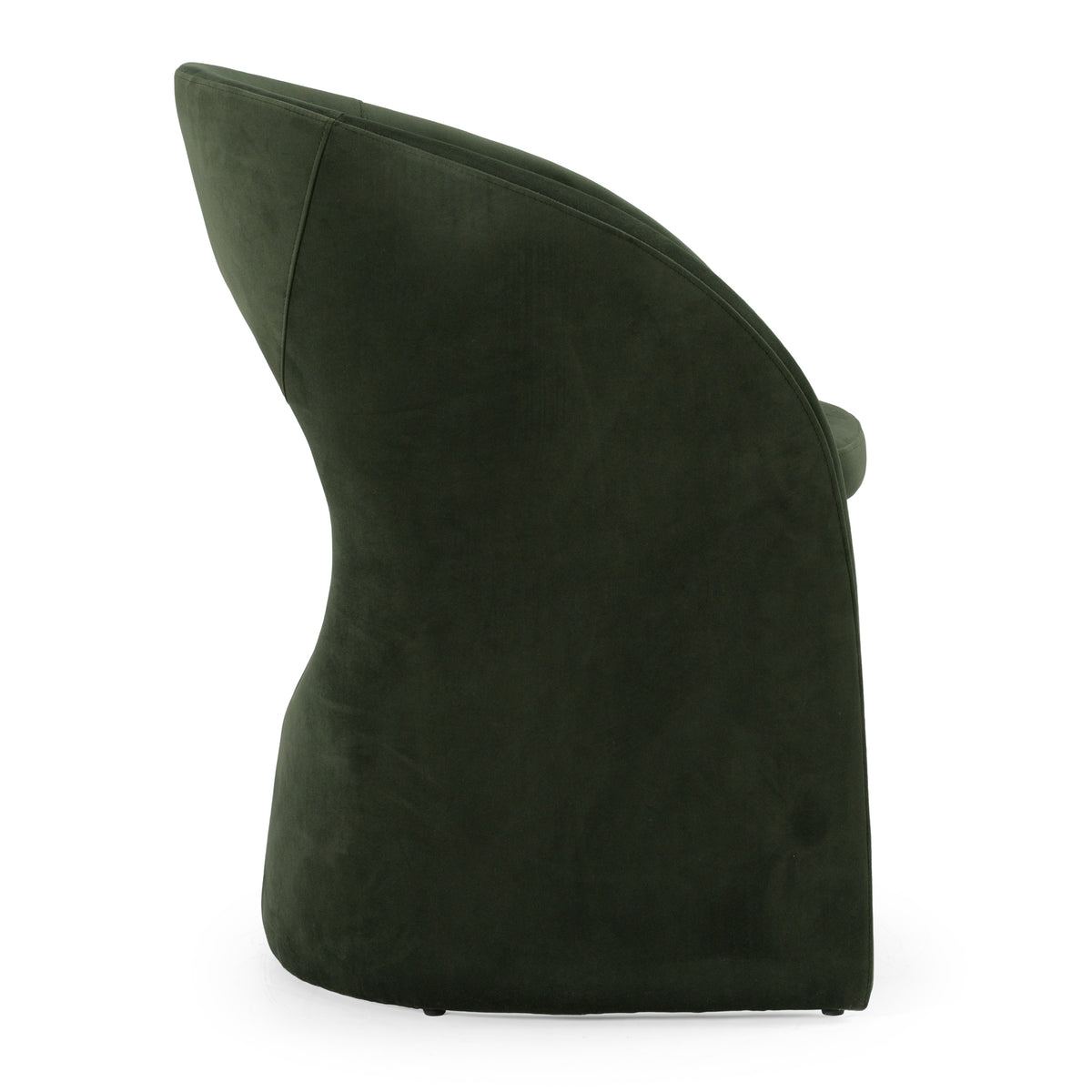 Brea Modern Green Fabric Dining Chair