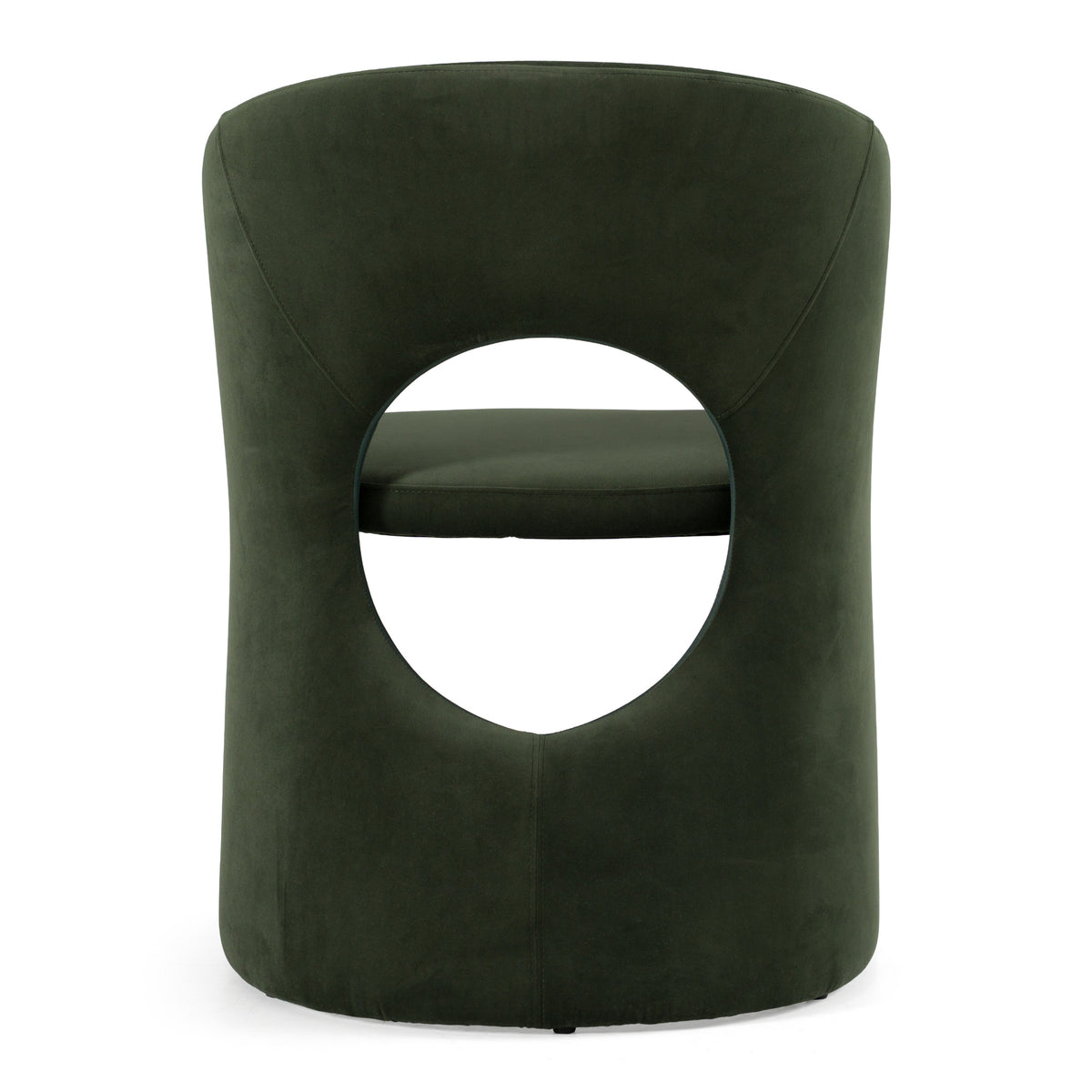 Brea Modern Green Fabric Dining Chair