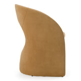 Brea Modern Tan Fabric Dining Chair