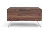 Mielcasa | Walnut Nova Domus Brooklyn Italian Modern Walnut Nightstand | SKU VGACBROOKLYN-NS | MPN: 75999 | Free Delivery & Free Return