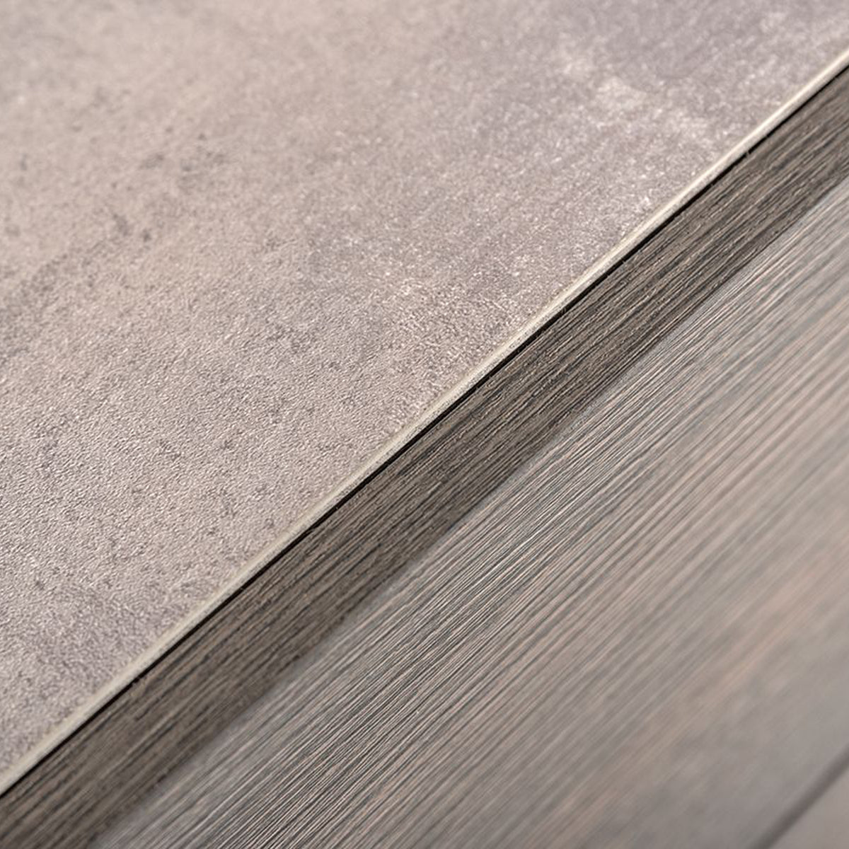 Bronx Italian Modern Faux Concrete & Grey Bedroom Set