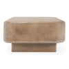 Bruno Modern Mango Wood Rectangular Coffee Table