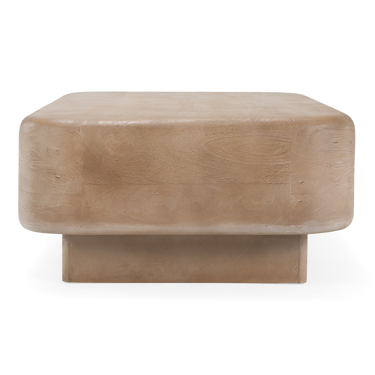 Bruno Modern Mango Wood Rectangular Coffee Table