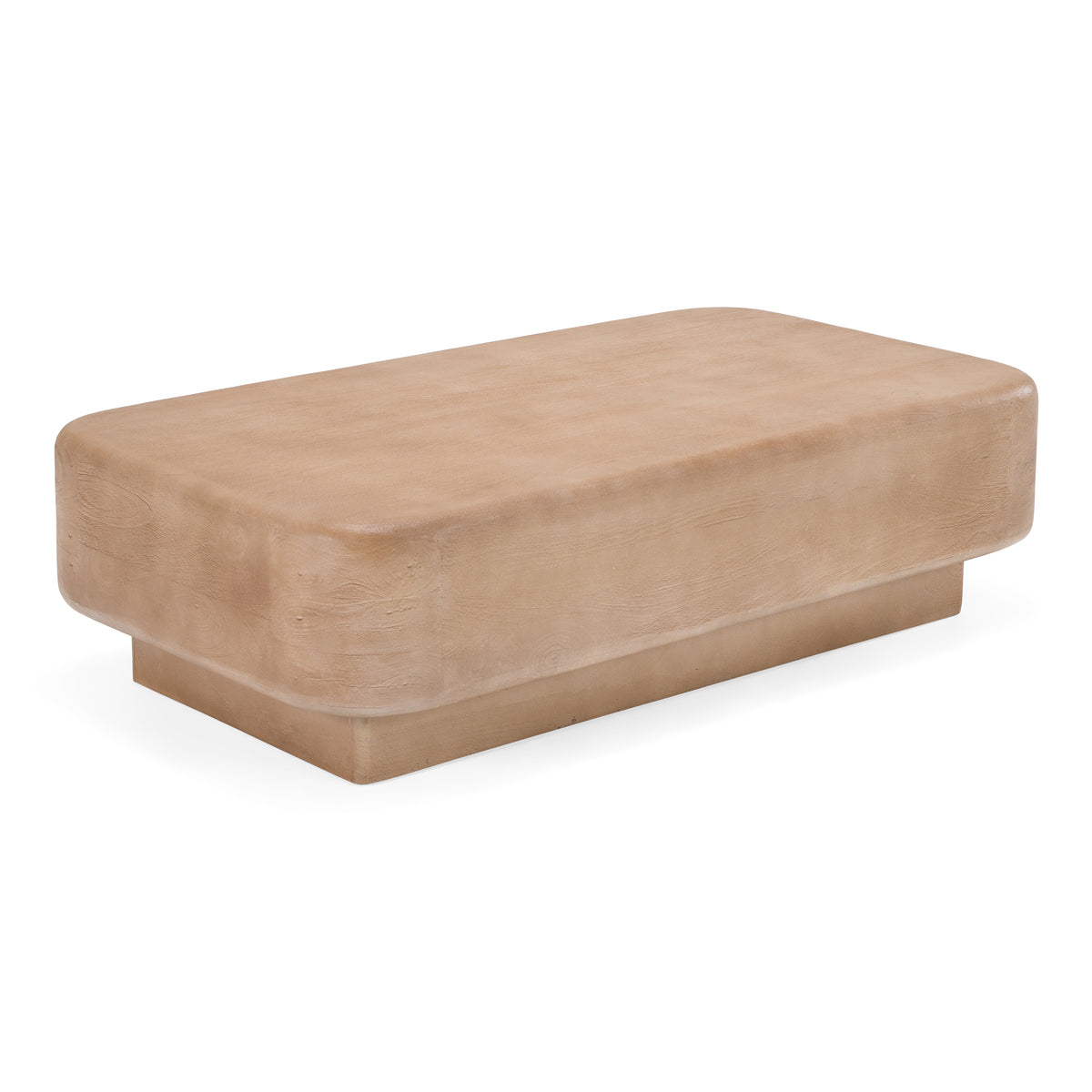 Bruno Modern Mango Wood Rectangular Coffee Table