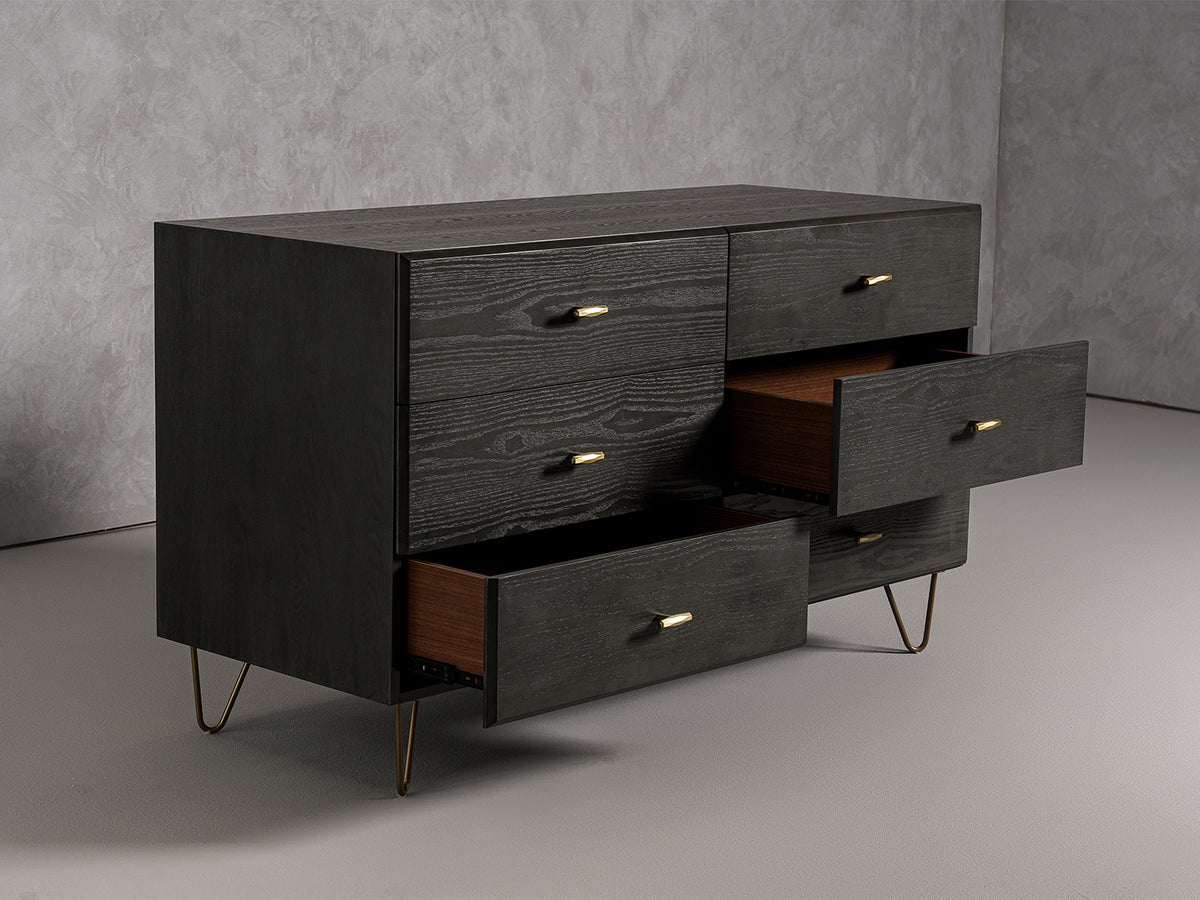 Bryan Modern Grey Dresser