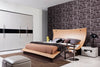 Eastern King Hercules Modern Bed with Lights