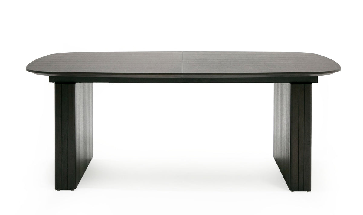 Calhoun Modern Smoked Oak Extendable Dining Table