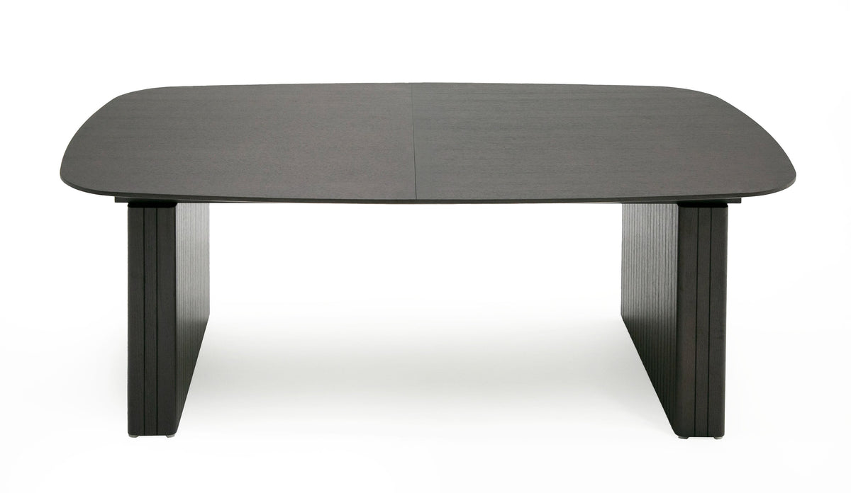 Calhoun Modern Smoked Oak Extendable Dining Table