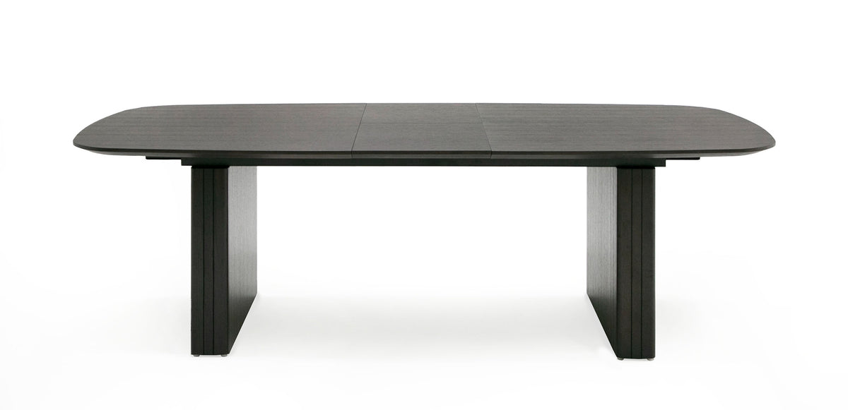 Calhoun Modern Smoked Oak Extendable Dining Table