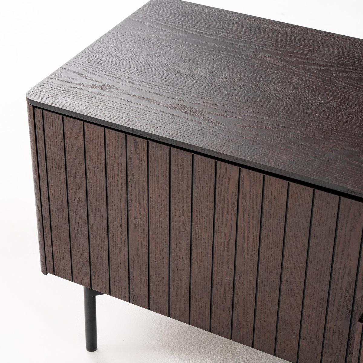 Calhoun Modern Smoked Ash TV Stand