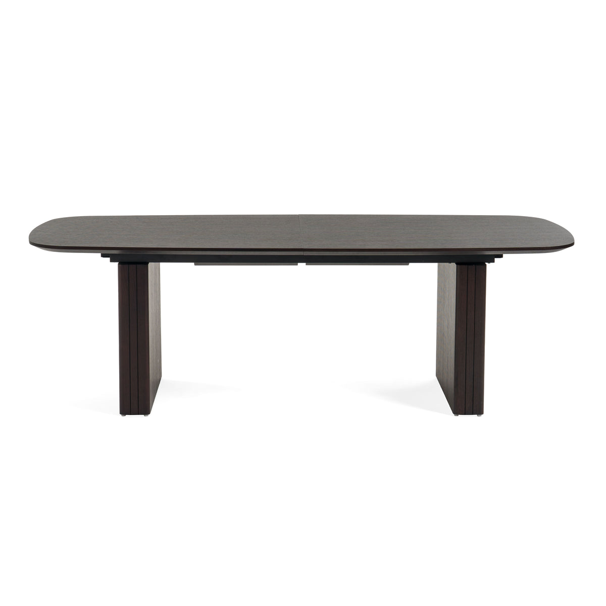 Calhoun Modern Smoked Oak Extendable Dining Table
