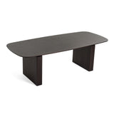 Calhoun Modern Smoked Oak Extendable Dining Table