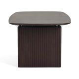 Calhoun Modern Smoked Oak Extendable Dining Table