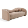 Calico Contemporary Tan Fabric 4-Seat Sofa