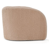 Calico Contemporary Tan Fabric 4-Seat Sofa