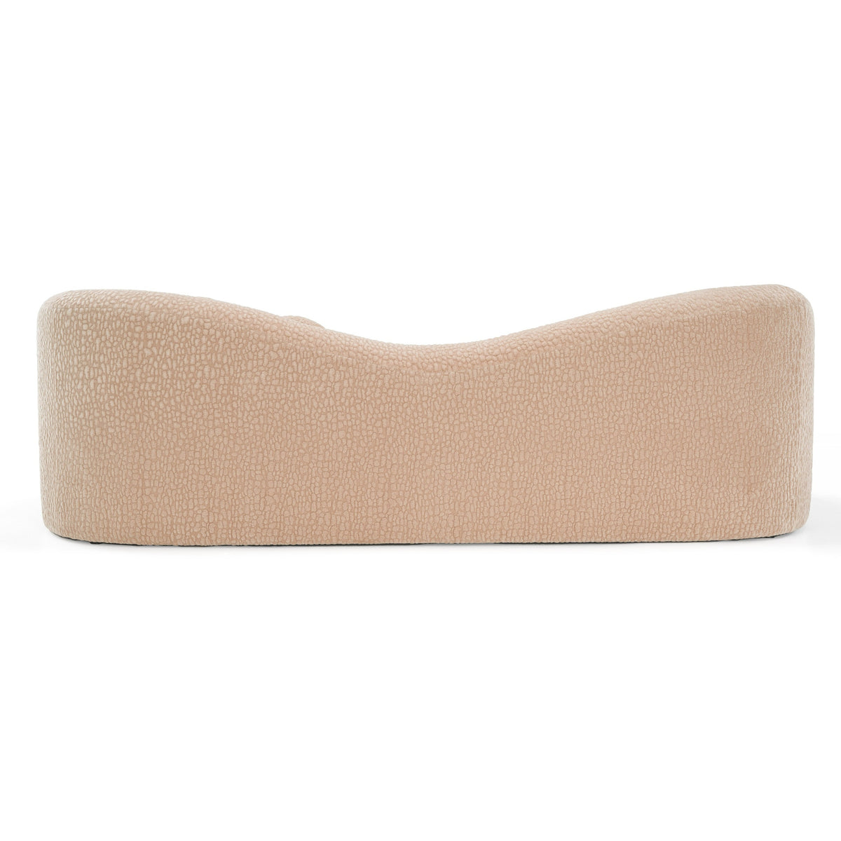 Calico Contemporary Tan Fabric 3-Seat Sofa