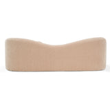 Calico Contemporary Tan Fabric 4-Seat Sofa