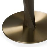Calvary Mid-Century Modern Ceramic + Grey Ash Bar Table