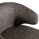 Carlton Modern Grey Fabric Dining Chair