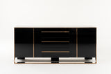 Cartier Modern Black & Rosegold Buffet