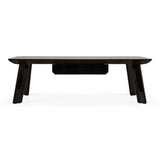 Chadwick Modern Ebony & Rosegold Coffee Table