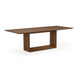 Channa Modern Walnut 95" Dining Table