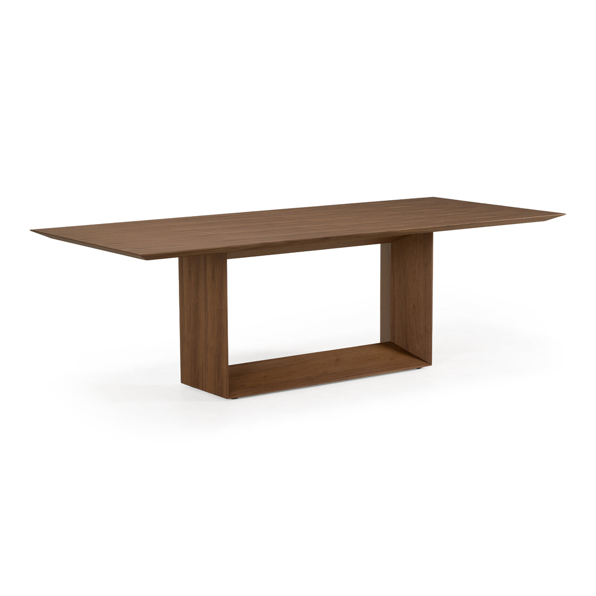 Channa Modern Walnut 95" Dining Table