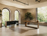 Channa Modern Walnut Dining Table