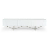 Chrysler Modern White TV Stand