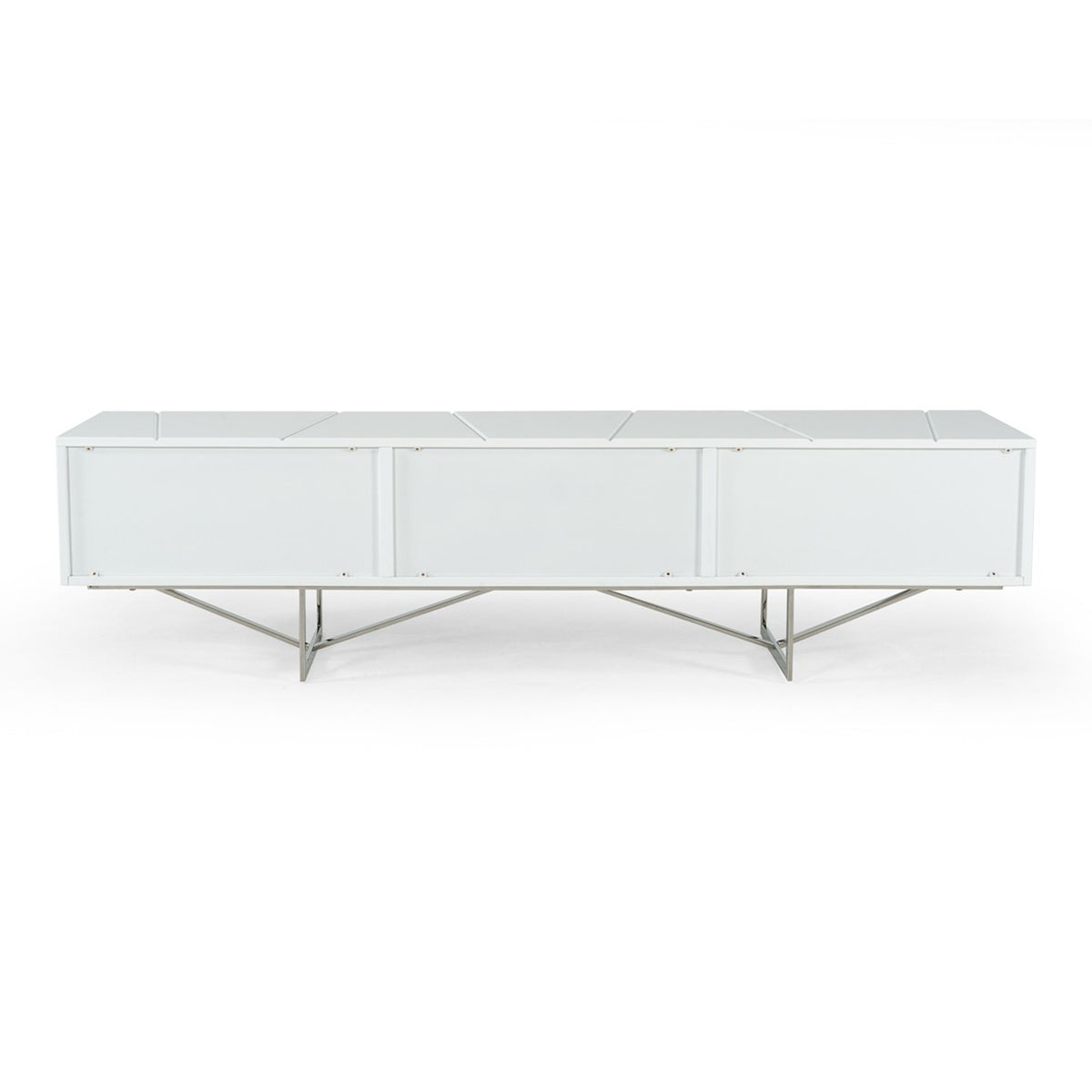 Chrysler Modern White TV Stand