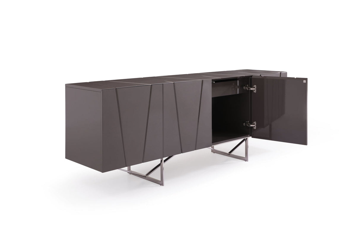 Chrysler Modern Grey High Gloss Buffet