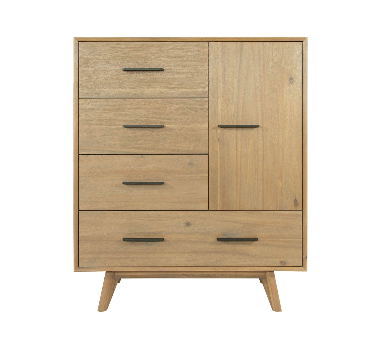Claire Contemporary Walnut Chest