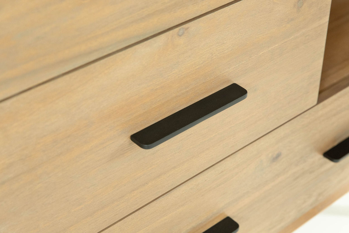 Claire Contemporary Walnut Chest
