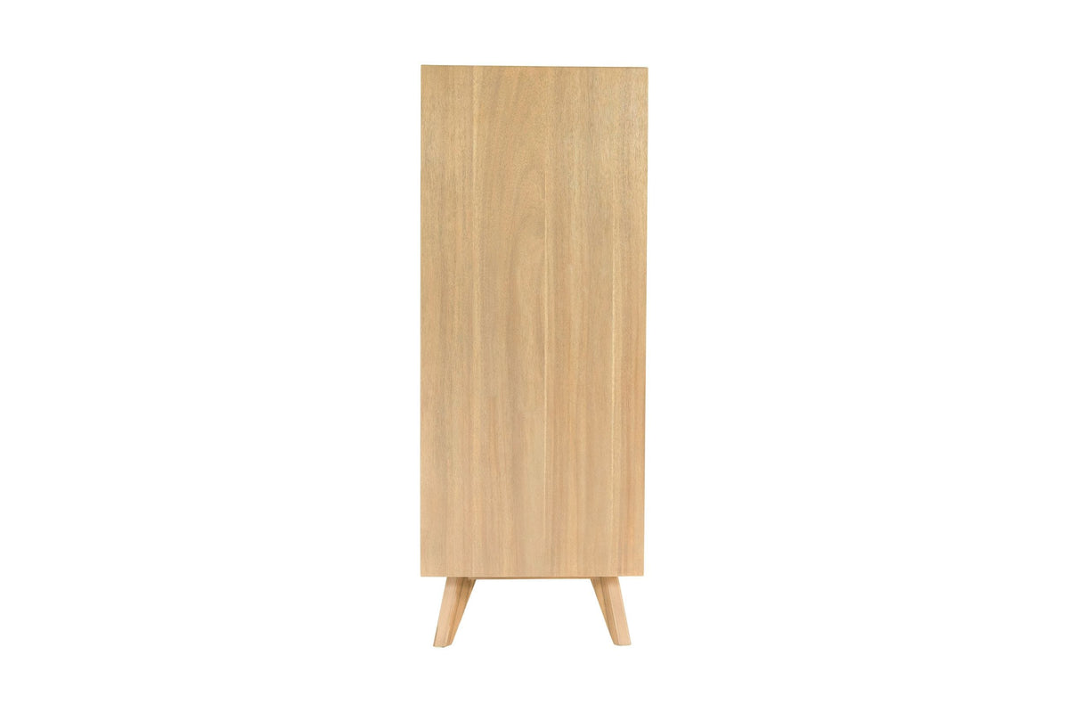 Claire Contemporary Walnut Chest