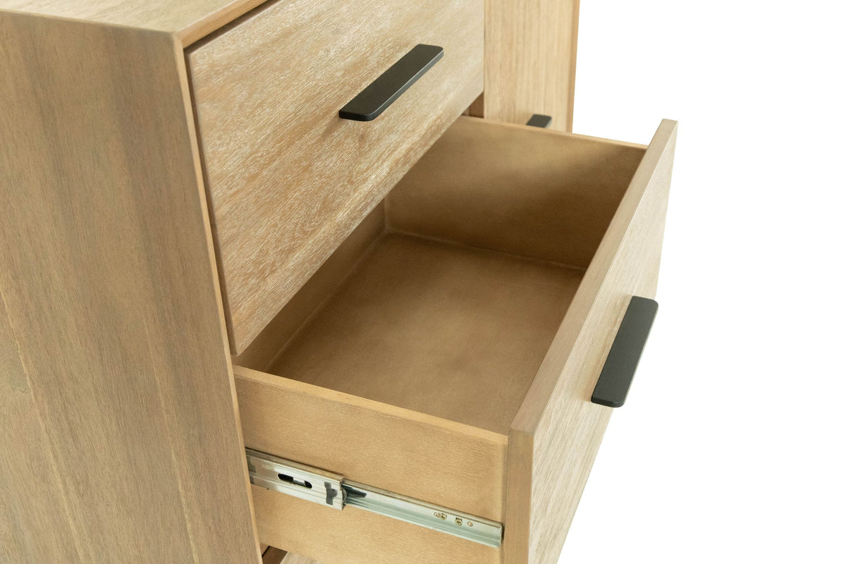 Claire Contemporary Walnut Chest
