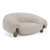 Clarity Contemporary Light Grey Fabric Accent Chair