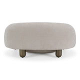 Clarity Contemporary Light Grey Fabric Accent Chair
