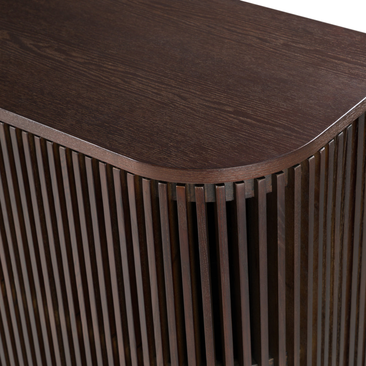 Clifton Modern Smoked Ash Tall Buffet