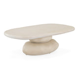 Coates Modern Beige Fiberform Coffee Table
