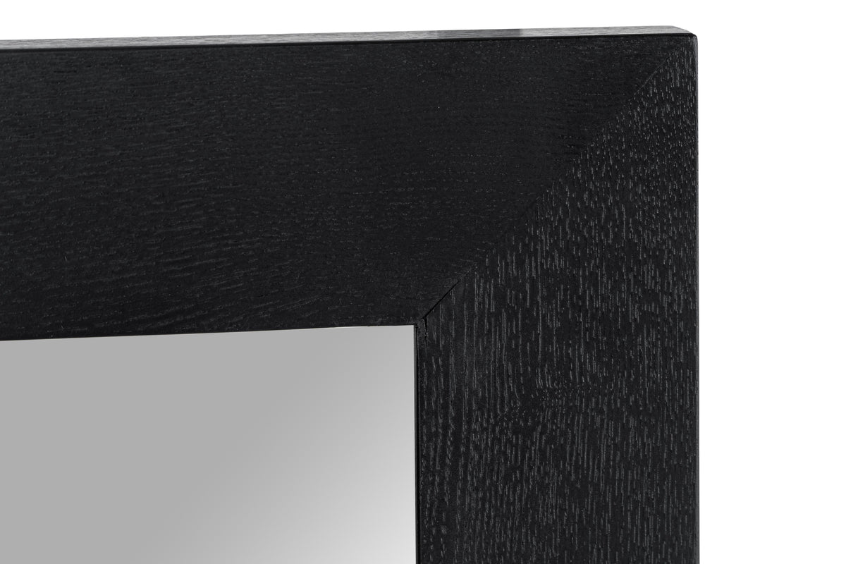 Concord Modern Black Ash Mirror