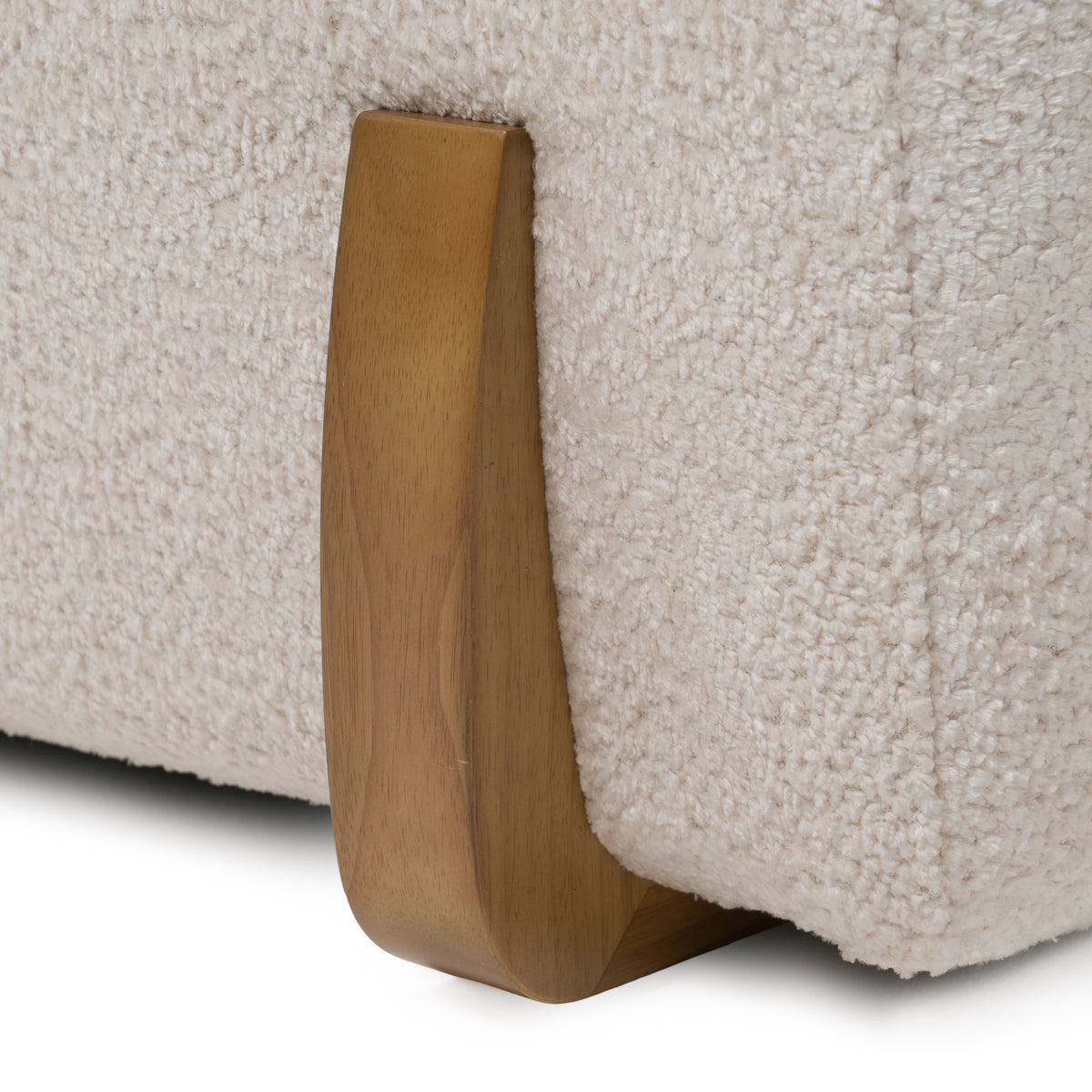 Conrad Modern Beige Fabric Sectional Sofa With 3 Recliners