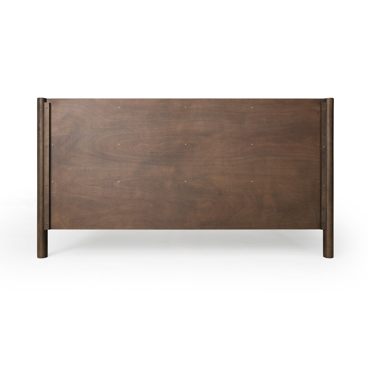 Carolina Modern Grey Fabric + Wenge Bed
