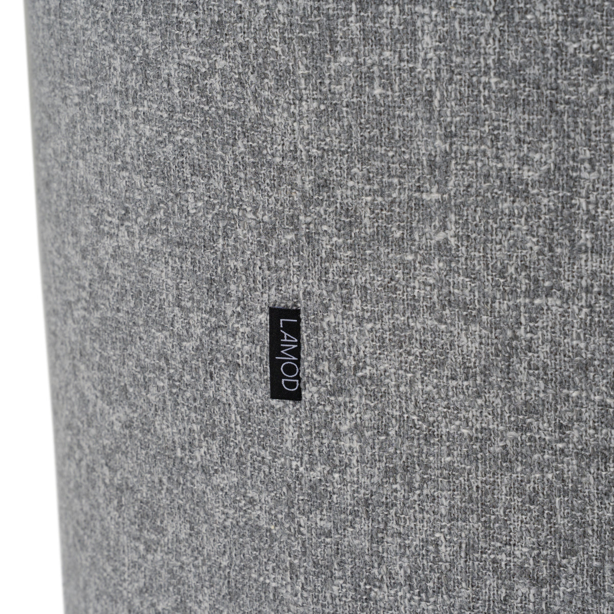 Correa Modern Grey Fabric Swivel Dining Chair